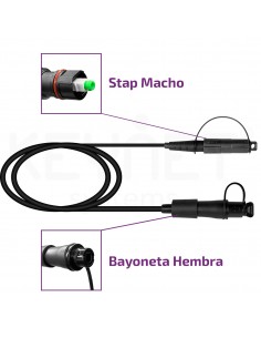 Extender patchcord Bayonet...