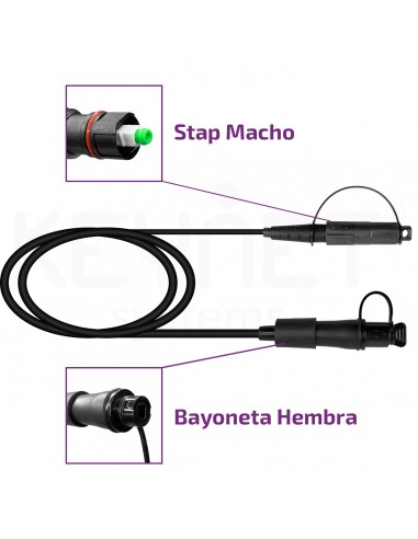 Extender patchcord Bayonet...