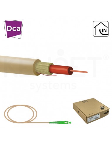 F501-PT Pigtails acometida 1 fibra SC/APC bota articulada