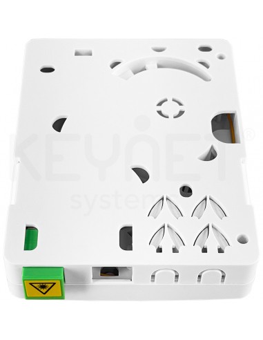 Caja terminal FTTh 2 puertos con bandeja fusion