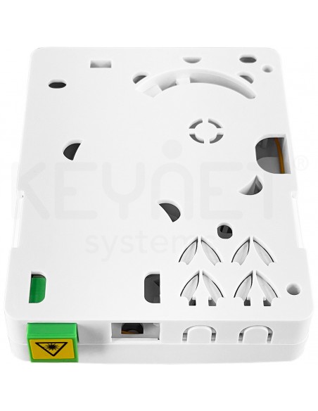 Caja terminal FTTh 2 puertos con bandeja fusion
