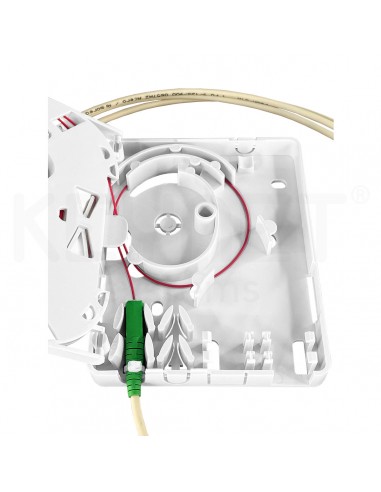 Caja terminal fibra óptica FTTh 1 x...