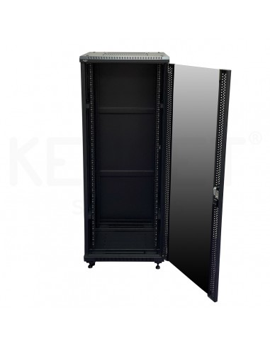 Rack 22U, glass door unassembled...