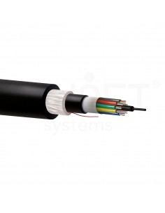 Cable fibra óptica SM holgada multitubo doble cubierta