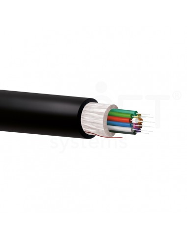 Cable fibra óptica MM OM3-300 ajustada dieléctrica