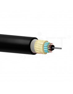 Cable fibra óptica MM OM3-300 distribución ajustada armada