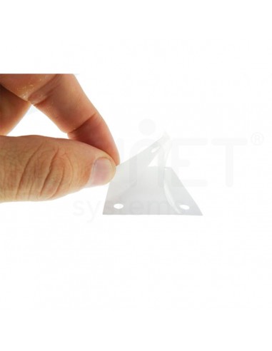 Plastic label holder