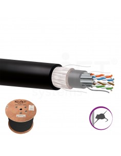 Cable datos Cat6 exterior