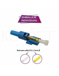 Conector fibra mecanico ST