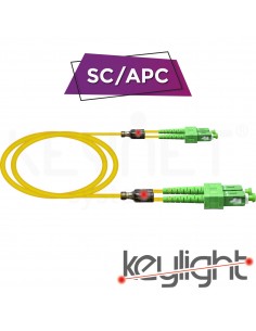 Latiguillo KeyLight Monomodo SM duplex SC/APC