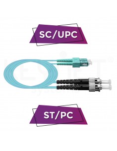 Hybrid patchcord SX MM