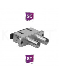 Adaptador fibra hibrido SC-ST