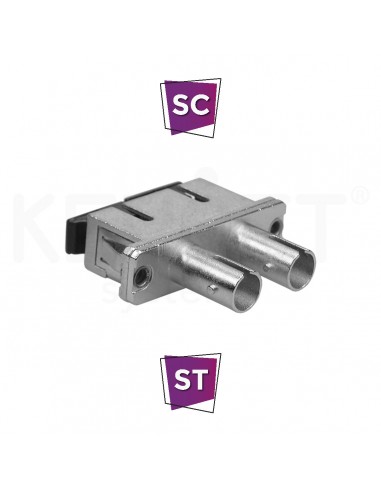 Adaptador fibra hibrido SC-ST