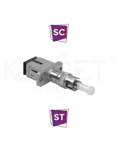 Adaptador fibra hibrido SC-ST