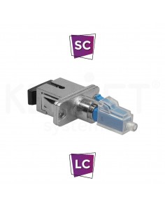 Adapter hybrid SC-LC