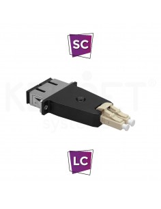 Adapter hybrid SC-LC