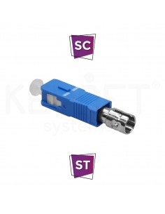 Adaptador fibra hibrido SC-ST