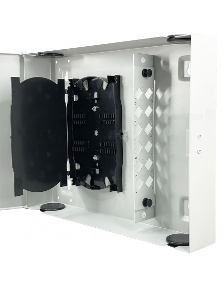 Caja metálica empalme-distribución interior
