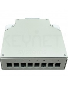 Metal DIN rail splicing box