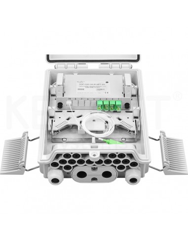 Caixa FTTh 4p/12p Inc cassette 1x4...