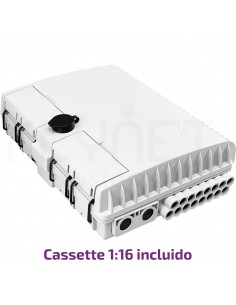 Caja FTTh IP65 2p/16p...