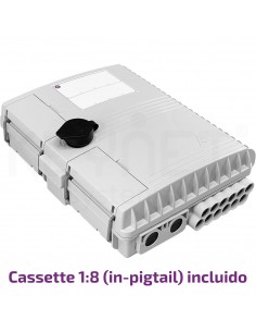 Caja FTTh IP65 2p/12p...