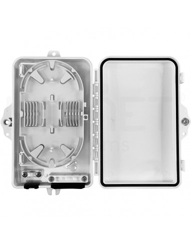FTTh wall box IP65 1p/4p for 4 adapt SC