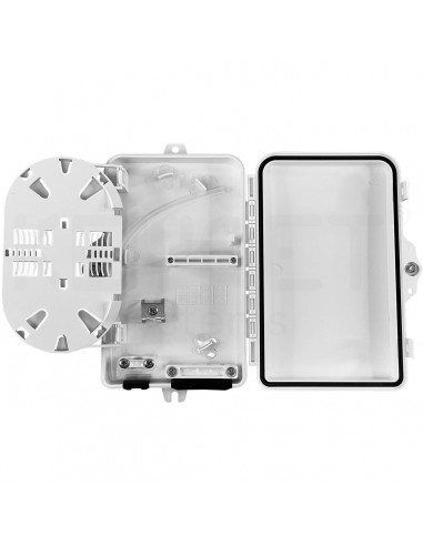 FTTh wall box IP65 1p/4p for 4 adapt SC