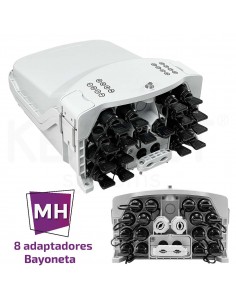 Caja FTTh IP65 4p/16p