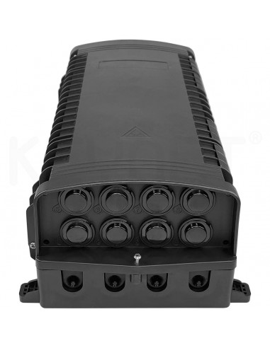 Closure wall/pole/aer IP65 8p 5 trays