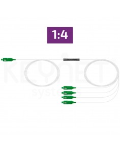 Repartidor optico fibra con conectores SC