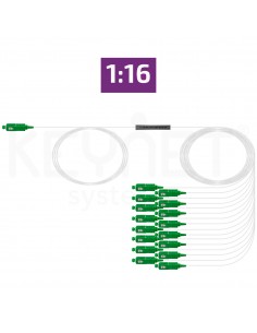 Repartidor optico fibra con conectores SC