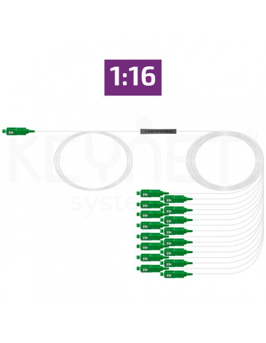 Repartidor optico fibra con conectores SC