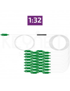 Repartidor optico fibra con conectores SC