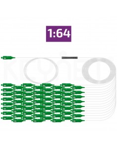 Repartidor optico fibra con conectores SC