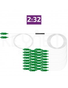 Repartidor optico fibra con conectores SC