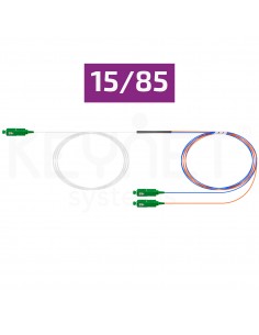 Fiber coupler 1:2 15/85