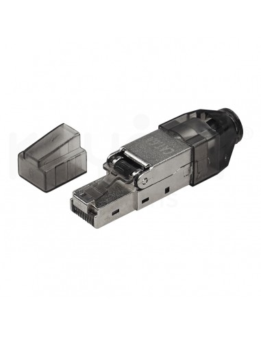 Conector datos RJ45 rápido Cat6/6A