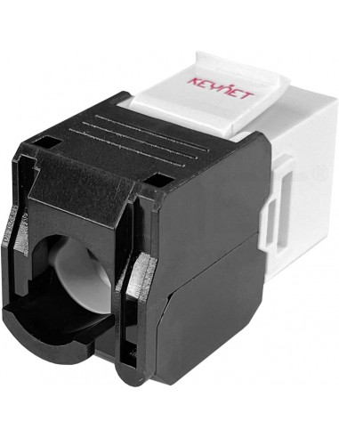 Keystone Cat6 180º white