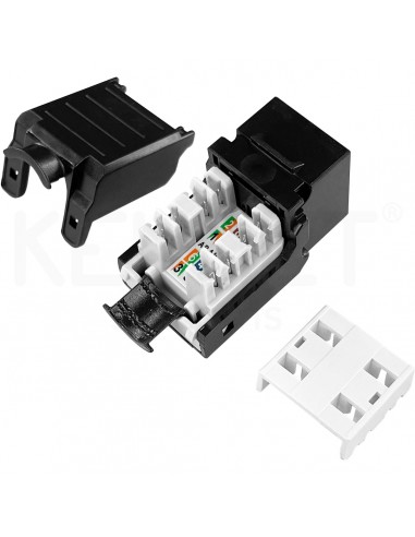 Keystone Cat6 90º UTP