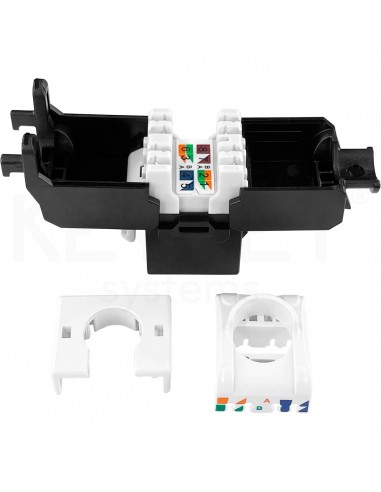Keystone Cat6 180º UTP