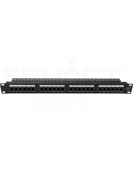 Panel de parcheo datos 19" Cat6 UTP