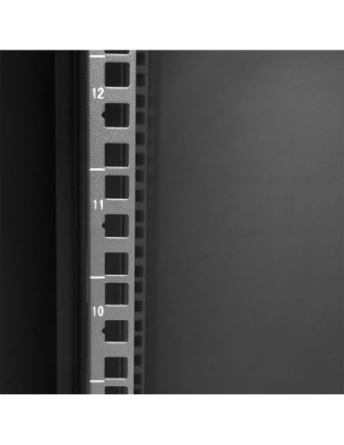 Rack 6U montado 600x450 Suporte a parede