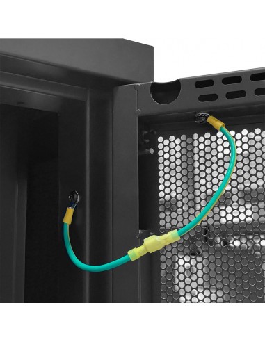 Rack 24U assembled 1191x600x1000mm...