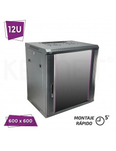 Armario rack a pared 12U...