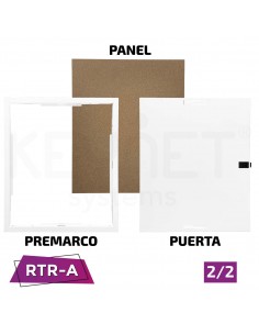 Premarco, puerta y panel...