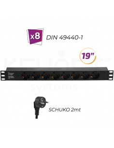 8 Shuckos 19'' DIN LED