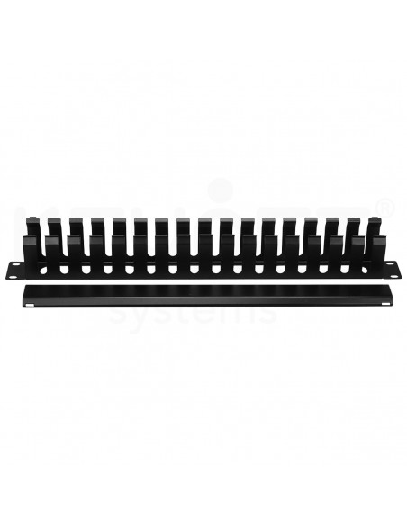 Organizador cables en rack