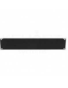 Blank metal panel 2U