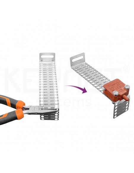 Conjunto de tamper y soporte metálico ajustable